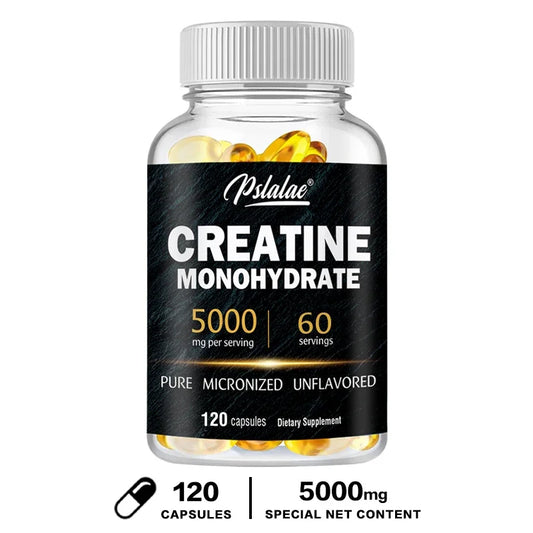 Creatine Monohydrate Capsules – Strength, Endurance & Muscle Growth